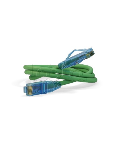 Патч-корд U/UTP Hyperline PC-LPM-UTP-RJ45-RJ45-C6-1M-LSZH-GN в Муроме Патчкорды (медные) Pintop.ru