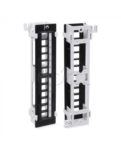 Патч-панель настенная 12 портов без модулей Cabeus (PLB-12-WL) в Муроме Патч панель Pintop.ru