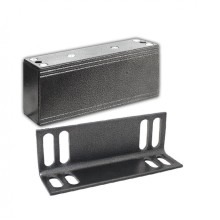 Замок электромагнитный Олевс М1-150 с уголком серый