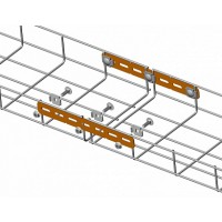 Пластина соединительная для проволочного лотка Промрукав (PR08.2282)