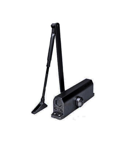 Доводчик NOTEDO DC-180 Лёгкий характер EN5/6/7, с рычажной тягой (чёрный) в Муроме Доводчики Pintop.ru