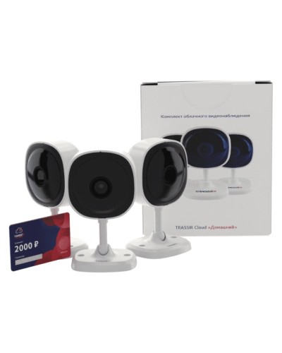 Комплект облачного видеонаблюдения TRASSIR 3TRCloud2000 в Муроме IP-камеры Pintop.ru