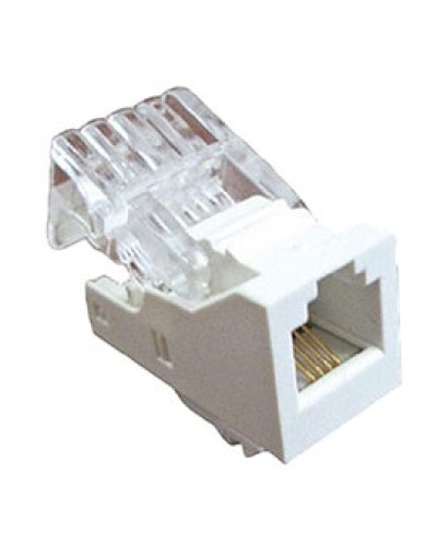 Экопласт RJ-12 Модуль инф. розетки 110/Krone, бел., LK45 в Муроме Аксессуары для кабель-канала Pintop.ru