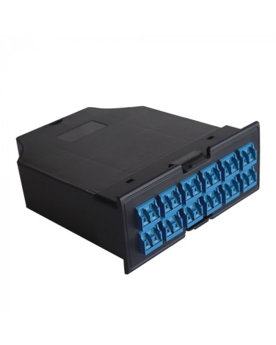 MPO кассета OS2, для LAN-FRM-PP-STP/1U, 24xLC, тип B, черная LANMASTER (LAN-FRM-IN-2MB-24LC/OS2) в Муроме Патч-корды оптические Pintop.ru