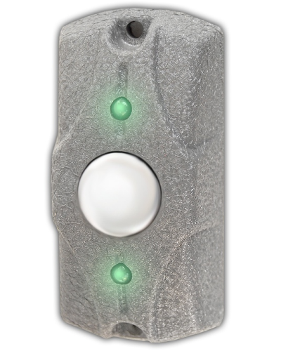 Олевс ЦИКЛОП Кнопка выхода серая кожа в Муроме Электромагнитные замки Pintop.ru