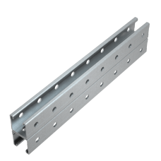 Страт-профиль двойной 41х41 L2200 мм s:1,5 (тройная перфорация) HD КМ-Профиль (2STP41-41-2200 3P HD)