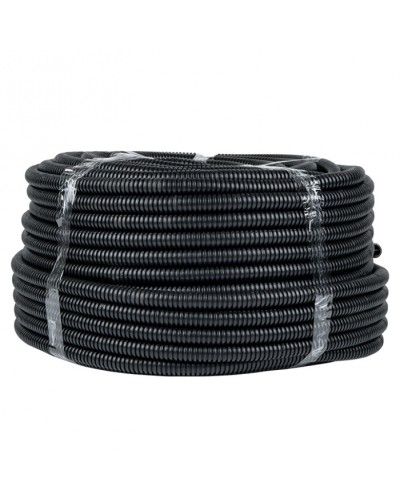 Труба гофр. ПНД с протяжкой d25 мм (75 м) черная EKF-Plast (tpnd-25n) в Муроме Труба гофрированная Pintop.ru