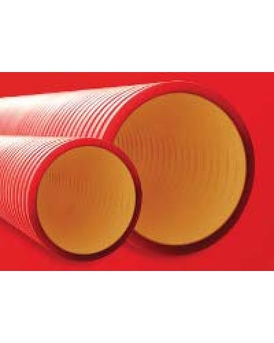 Труба гофрированная двустенная ПНД 110 мм для кабельной канализации без протяжки DKC 160911 (6 м) в Муроме Труба гофрированная Pintop.ru