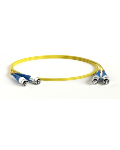 Патч-корд волоконно-оптический Hyperline FC-D2-9-FC/UR-ST/UR-H-1M-LSZH-YL в Муроме Патч-корды оптические Pintop.ru