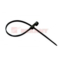 Хомут-стяжка нейлоновый под винт 3.6х150 мм чёрный (100шт/уп) REXANT 07-0155