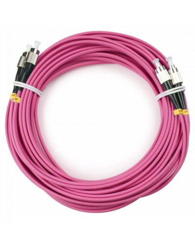 Шнур оптический duplex FC-FC 50/125 mm OM4 15м LSZH в Муроме Патч-корды оптические Pintop.ru