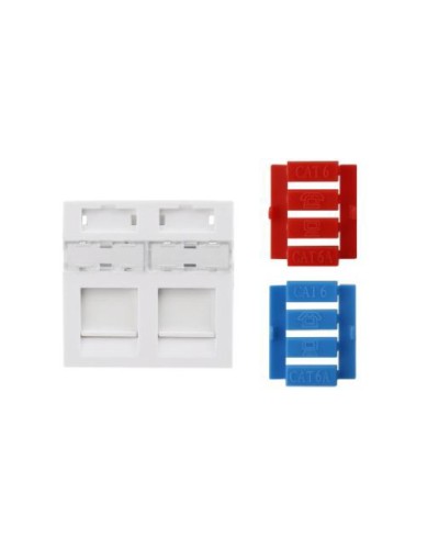 Вставка 45x45 (аналог Mosaic) Hyperline SIP3-2K-M45-45 в Муроме Аксессуары для стоек и шкафов Pintop.ru