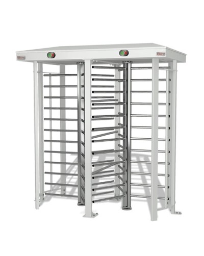 Турникет моторизованный сдвоенный полноростовой гибрид Oxgard Praktika Т-10-GM Doublе Pass (ВЗР 2332-05) в Муроме Турникеты Pintop.ru