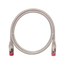 Шнур коммутационный 2хRJ45/8P8C S/FTP кат.6 (NMC-PC4SE55B-015-C-GY) NIKOMAX (1.5 м)