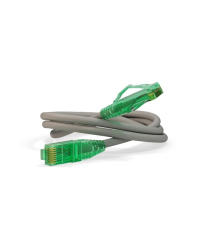 Патч-корд U/UTP Hyperline PC-LPM-UTP-RJ45-RJ45-C6a-10M-LSZH-GY в Муроме Патчкорды (медные) Pintop.ru