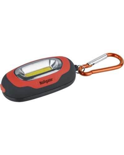 Фонарь Navigator 93 657 NPT-KC07-R-2CR2032 брелок пласт.1COB LED(1Вт) 3 реж.крас в Муроме Светильники Pintop.ru