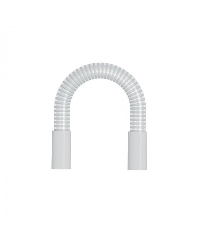 Гибкий переход для трубы диам. 25мм, длина 30см, цвет белый (49415W) в Муроме Повороты, муфты, тройники Pintop.ru