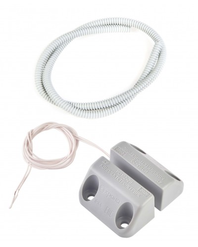 Извещатель охранный точечный магнитоконтактный накладной Комплектстройсервис ИО 102-20 Б2П (2) (пластиковый рукав) в Муроме Извещатели охранные Pintop.ru