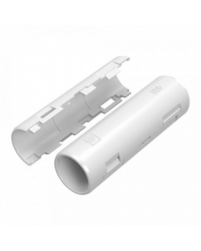 Муфта разборная d20 мм белая (70шт/840шт уп/кор) Промрукав (PR13.0418) в Муроме Повороты, муфты, тройники Pintop.ru