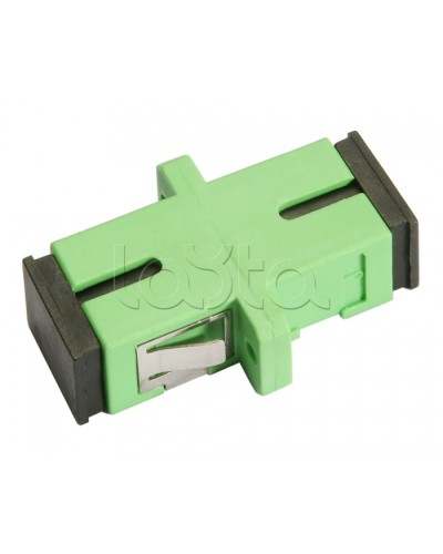 Соединитель проходной SC/APC-SC/APC, SM(для одномодового кабеля), simplex Cabeus SC/APC-SM в Муроме Проходные адаптеры и розетки оптические Pintop.ru