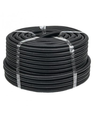 Труба гофр. ПНД с протяжкой d20 мм (100 м) черная EKF-Plast (tpnd-20) в Муроме Труба гофрированная Pintop.ru