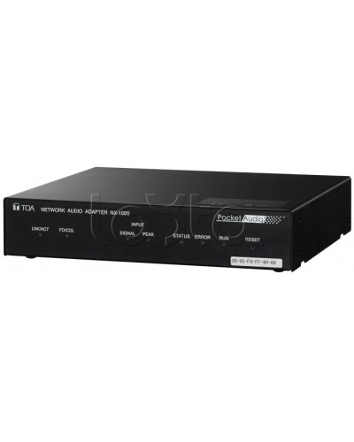 Шлюз передачи аудио, управляющих сигналов через сеть TOA NX-100S W в Муроме Системы оповещения и трансляции TOA Pintop.ru