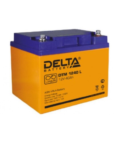 Аккумулятор свинцово-кислотный Delta DTM 1240 L в Муроме Электротехническое оборудование Pintop.ru