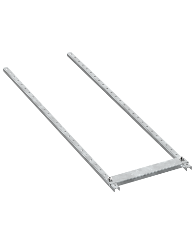 FORMAT Панель нижняя наборная в шкаф 400х800мм IEK (FO-00-PLT-040-080) в Муроме Аксессуары для стоек и шкафов Pintop.ru