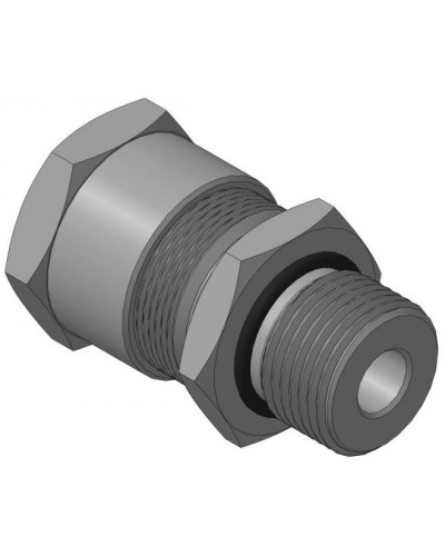 Кабельный ввод с резьбой G1/2 для открытой прокладки кабеля с проходным диаметром d=4-8 мм Спектрон КВН-ЕХЕ-8-Н-G1/2 в Муроме Аксессуары для кабель-канала Pintop.ru