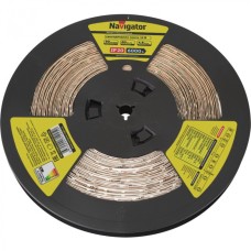 Лента светодиодная Navigator 71 245 NLS-3528W60-4.8-IP20-12V-R50