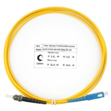 Шнур оптический simplex SC-ST 9/125 sm 2м LSZH Cabeus FOP(s)-9-SC-ST-2m