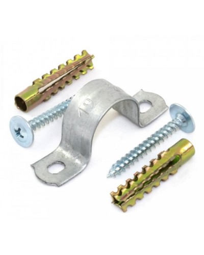 Комплекты для крепления ОКЛ с использованием самореза, дюбеля и скобы СМД 14-15 (100 шт) Промрукав (PR08.5001) в Муроме Держатели, клипсы, скобы Pintop.ru