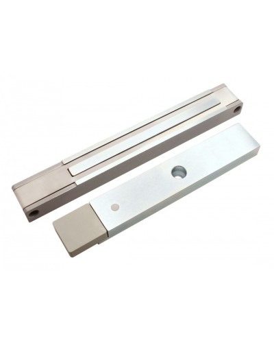 Электромагнитный замок с датчиком состояния двери ALeko ALM-200P (12В серый) в Муроме Электромагнитные замки Pintop.ru