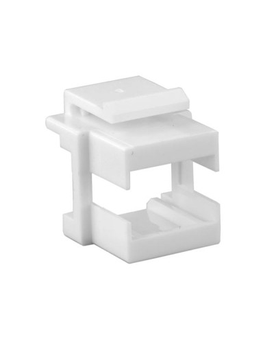 Вставка формата Keystone Jack, для проходного адаптера SC или dLC Hyperline (KJ1-SC/DLC-WH) в Муроме Модули Keystone Pintop.ru