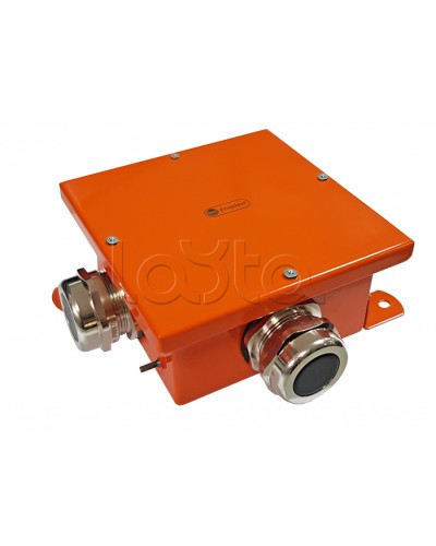 Экопласт SMB120 Коробка металл, огн. E-110,о/п 120х120х60, IP66, 3P, (1,5-10 мм2), оранж. в Муроме Распределительные коробки Pintop.ru