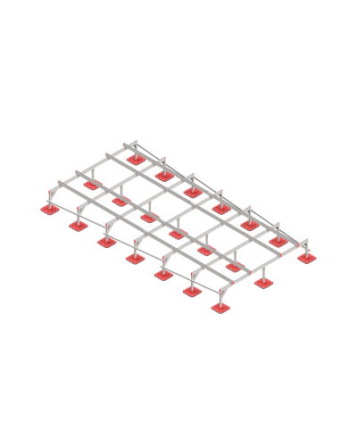 Опорная конструкция для установки оборудования TECHNORAPTOR FOOT 3000х6000 тип 1 HD КМ-профиль (KM-TR-F-SSEI-3000-6000-1 HD) в Муроме Системы видеонаблюдения Pintop.ru
