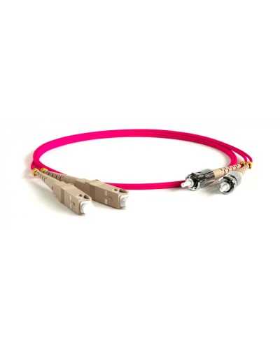 Патч-корд волоконно-оптический Hyperline FC-D2-504-SC/PR-ST/PR-H-15M-LSZH-MG в Муроме Патч-корды оптические Pintop.ru