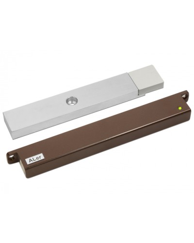 Замок электромагнитный Aler AL-200 PRemium (12 В, коричневый) в Муроме Электромагнитные замки Pintop.ru