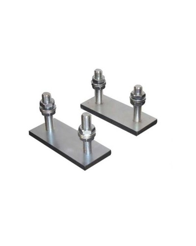 Подставка регулировочная с болтами, комплект для 1 тележки, универсальная для тележек S и M Came PLATE KIT C1 - в Муроме Комплектующие для откатных ворот Pintop.ru