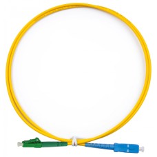 Шнур оптический simplex LC/APC-SC/UPC 9/125 SM 1,5 м LSZH Cabeus FOP(s)-9-LC/APC-SC/UPC-1,5M