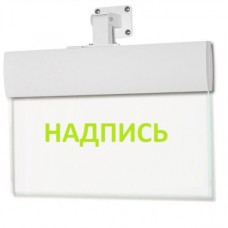 Табло М-220-УЛЬТРА Человек влево стрелка вверх в дверь (универс.крепл.) (ИП Раченков А.В.)