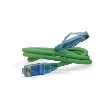 Патч-корд RJ45-RJ45, 4 пары, UTP, кат.6, LSZH (10м) Hyperline PC-LPM-UTP-RJ45-RJ45-C6-10M-LSZH-GN
