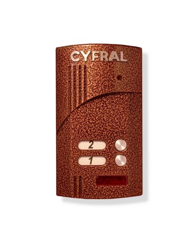 Блок вызова аудиодомофона на 2 абонента Цифрал M-2.1M в Муроме Блоки вызова многоабонентные Pintop.ru