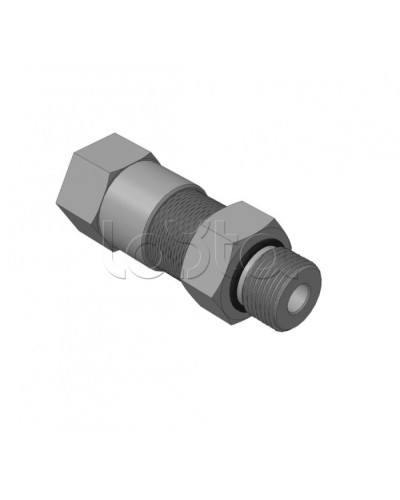 Кабельный ввод для бронированного кабеля с уплотнением внутренней оболочки кабеля резьбой G1/2, внешним диаметром кабеля D= 8-12мм и проходным диаметром кабеля d= 4-8 мм Спектрон КВБ-12/8-Н-G1/2 в Муроме Аксессуары для кабель-канала Pintop.ru