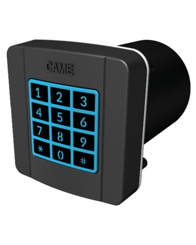 Клавиатура кодонаборная накладная, 12 кнопок, синяя подсветка Came 806SL-0150 в Муроме Запчасти для шлагбаумов и автоматики Pintop.ru