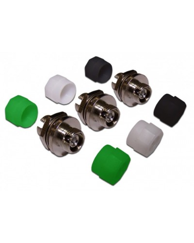 Адаптер оптический SC без фланцев, OM3, симплексный LANMASTER LAN-SC/NF-AM-OM3 в Муроме Коннекторы Pintop.ru