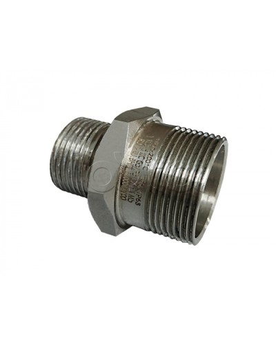 Металлический резьбовой переходник взрывозащищённый Магнито-контакт Ех-переходник МКВМ 01МН 1МН Н (М16х1,5/М20х1,5) 1Ex d IIС Gb/PB Ex d I Mb или Ex tb IIIС Db или 0Ex ia IIC Ga или 1Ex e IIС Gb в Муроме Дополнительное оборудование (Ex) Pintop.ru