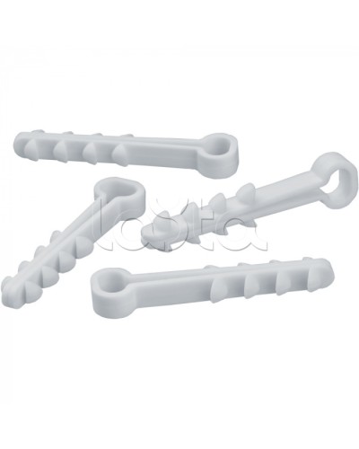 Дюбель-хомут Navigator 93 751 NCU-F-6-12-45-100-WH (100 шт/упак) в Муроме Крепеж: Дюбели, шурупы, саморезы Pintop.ru