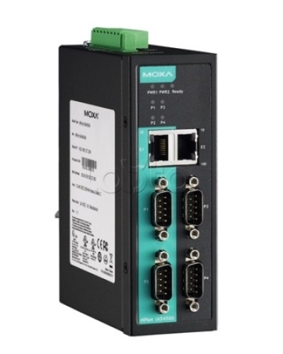 Сервер 4-портовый RS-232/422/485 в Ethernet Moxa NPort IA-5450AI-T в Муроме Дополнительное оборудование для ОПС Pintop.ru