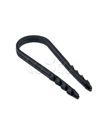 Дюбель-хомут для круглого кабеля (19-25мм) черный (50шт.) EKF PROxima (plc-ncs50-19x25b) в Муроме Крепеж: Дюбели, шурупы, саморезы Pintop.ru